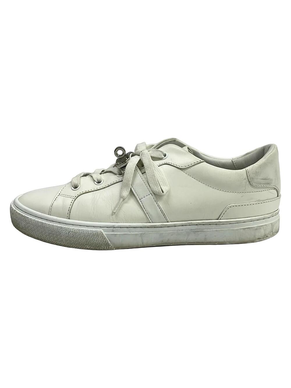 Hermes The Day White Leather Men's #346395H65B